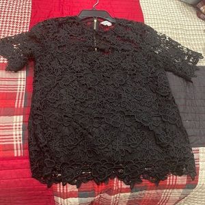 BRAND NEW BLACK NANETTE TOP IN SMALL SIZE